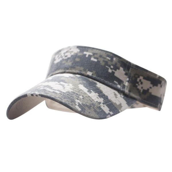 wide brim hats camouflage empty baseball cap women men summer visor uv protection climbing sports sun hat beach caps, Blue;gray
wide brim hats camouflage empty baseball cap women men summer visor uv protection climbing sports sun hat beach caps, Blue;gray