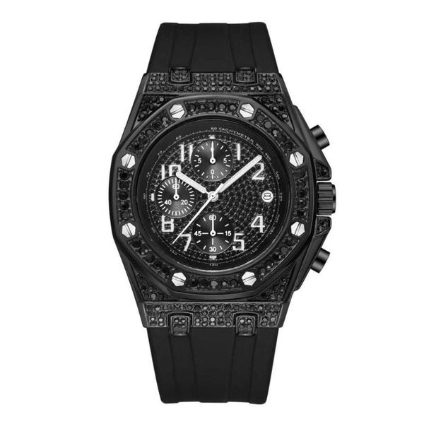 wristwatches relogio masculino tacto men's watches sports wrist 30m waterproof black diamonds rubber army military quartz watch, Slivery;brown
wristwatches relogio masculino tacto men's watches sports wrist 30m waterproof black diamonds rubber army military quartz watch, Slivery;brown