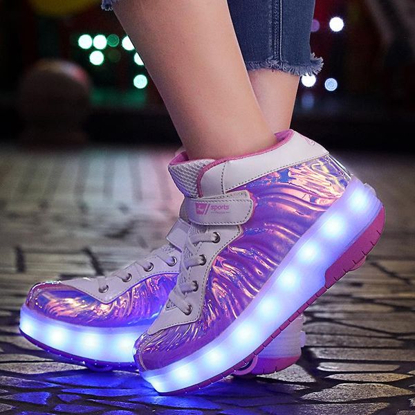 sneakers kids shoes with led lights children roller skate wheels glowing light up for boys girls zapatillas con ruedas, Black;red
sneakers kids shoes with led lights children roller skate wheels glowing light up for boys girls zapatillas con ruedas, Black;red