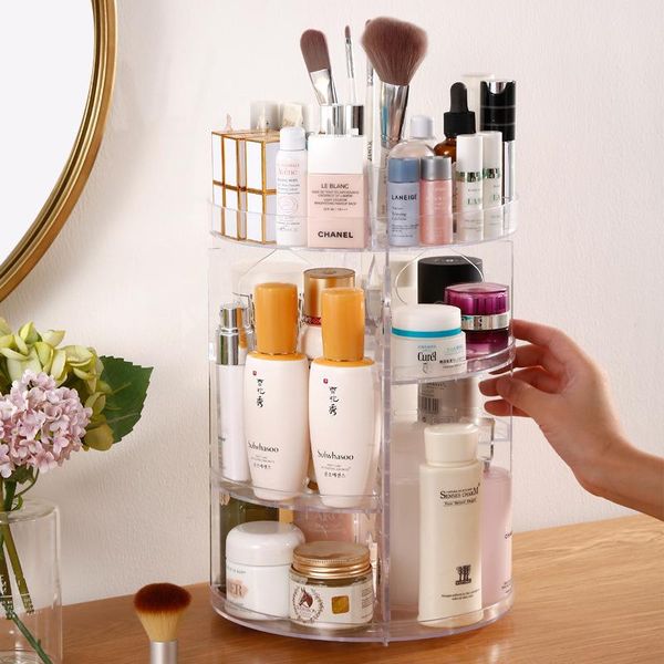 storage boxes & bins rotating cosmetic box dressing table skin care products brush lipstick deskrack dormitory finishing
storage boxes & bins rotating cosmetic box dressing table skin care products brush lipstick deskrack dormitory finishing