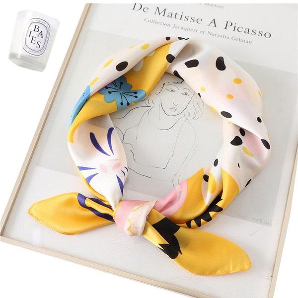 scarves cartoon geometric pattern small square scarf decoration female 70cm korean polka dot silk imitation printing e95, Blue;gray
scarves cartoon geometric pattern small square scarf decoration female 70cm korean polka dot silk imitation printing e95, Blue;gray