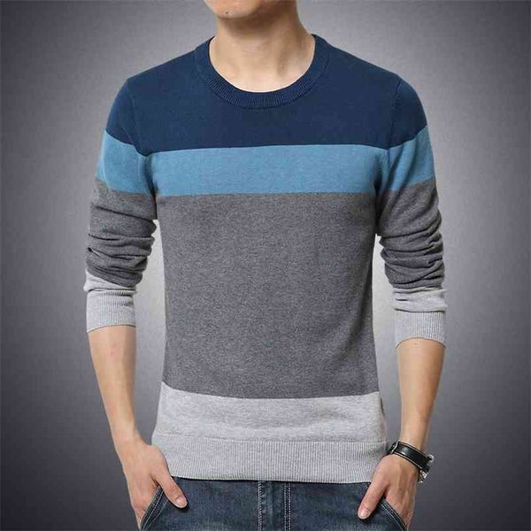 winter casual men's sweater o-neck striped slim fit knittwear mens sweaters pullovers pullover men pull homme 210809, White;black
winter casual men's sweater o-neck striped slim fit knittwear mens sweaters pullovers pullover men pull homme 210809, White;black
