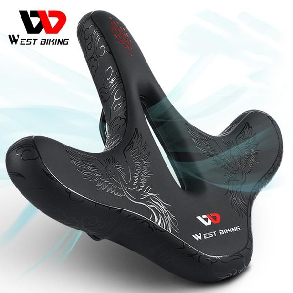 bike saddles west biking large widen bumtb road saddle absorption bicycle cushion pad breathable cycling seat accessories
bike saddles west biking large widen bumtb road saddle absorption bicycle cushion pad breathable cycling seat accessories