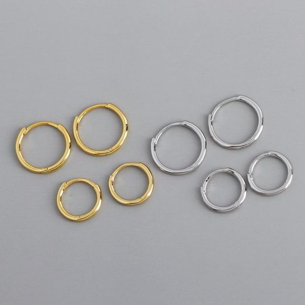 hoop & huggie enosola fashion glossy minimalist real 100% 925 sterling silver round earrings for women birthday jewelry accessories gift, Golden;silver
hoop & huggie enosola fashion glossy minimalist real 100% 925 sterling silver round earrings for women birthday jewelry accessories gift, Golden;silver