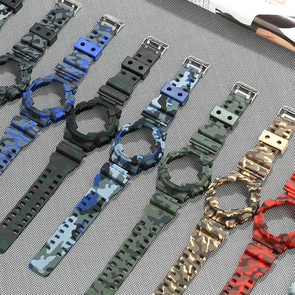 watch bands camouflage band and watchcase suit for g gd120/ga-100/ga-110, Black;brown
watch bands camouflage band and watchcase suit for g gd120/ga-100/ga-110, Black;brown