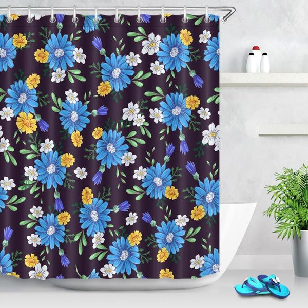 shower curtains blue yellow white flower printed bathroom curtain with hooks daisy flowers floral waterproof bath screen fabric
shower curtains blue yellow white flower printed bathroom curtain with hooks daisy flowers floral waterproof bath screen fabric