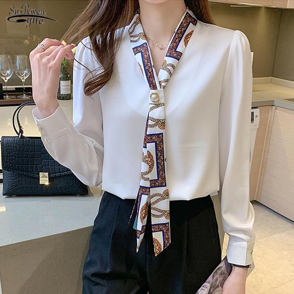 women's blouses & shirts fashion chiffon blouse office lady long sleeve with tie white green female clothing blusas 16518
women's blouses & shirts fashion chiffon blouse office lady long sleeve with tie white green female clothing blusas 16518