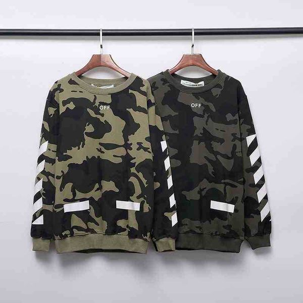 2021off-white camouflage arrow cotton wool ring round neck hoodless men's and women's casual, Black
2021off-white camouflage arrow cotton wool ring round neck hoodless men's and women's casual, Black