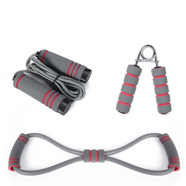 indoor sports fitness rally jump rope grip three-piece combination ropes 
indoor sports fitness rally jump rope grip three-piece combination ropes