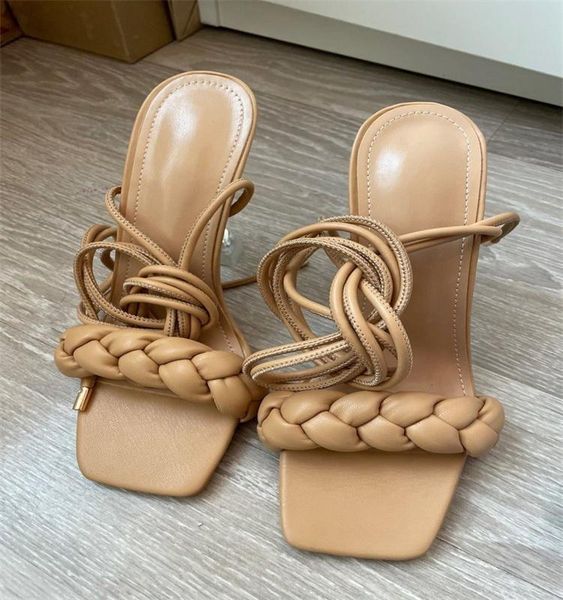 dress shoes 2021 summer fashion design weave women sandals transparent strange high heels ladies open toe, Black
dress shoes 2021 summer fashion design weave women sandals transparent strange high heels ladies open toe, Black