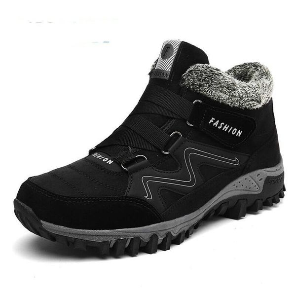 boots 2021 men winter with fur warm snow work shoes footwear fashion rubber ankle 39-46, Black
boots 2021 men winter with fur warm snow work shoes footwear fashion rubber ankle 39-46, Black