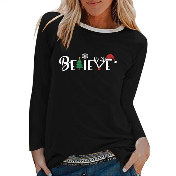 hillbilly merry christmas holiday believe mens and womens print women white round neck long sleeve clothes, White;black
hillbilly merry christmas holiday believe mens and womens print women white round neck long sleeve clothes, White;black