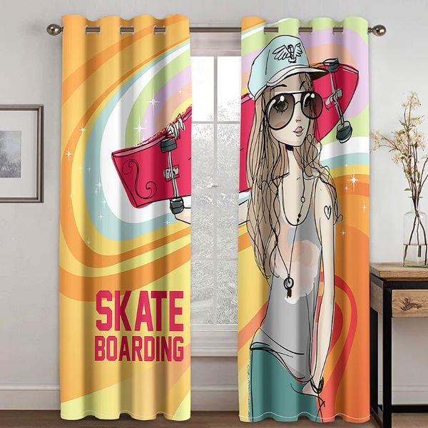 curtain & drapes 3d cartoon girls fashion sunglasses pattern hook curtains, suitable for family curtains in the living room andchildren'
curtain & drapes 3d cartoon girls fashion sunglasses pattern hook curtains, suitable for family curtains in the living room andchildren'