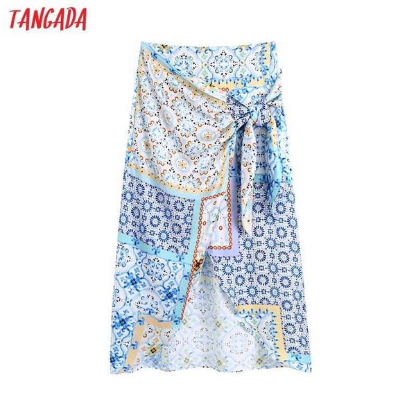 tangada women patchwork print asymmetry wrap midi skirt vintage high waist bow tied female skirts mujer be87 210609, Black
tangada women patchwork print asymmetry wrap midi skirt vintage high waist bow tied female skirts mujer be87 210609, Black
