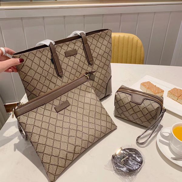 luxury 3a classic brand brown shopping bag leather canvas large capacity handbag ladies shoulder bag0258
luxury 3a classic brand brown shopping bag leather canvas large capacity handbag ladies shoulder bag0258