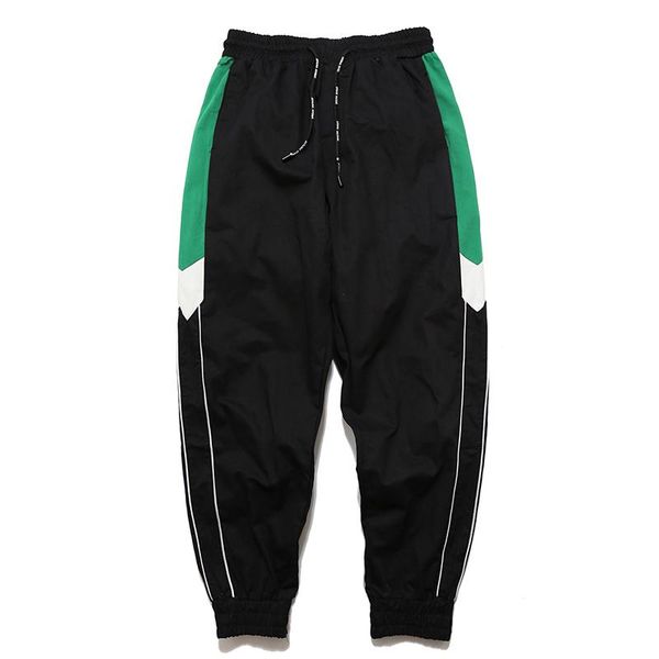 men's pants hip hop men streetwear joggers nice harajuku sweatpant casual sweat side striped patchwork trousers, Black
men's pants hip hop men streetwear joggers nice harajuku sweatpant casual sweat side striped patchwork trousers, Black