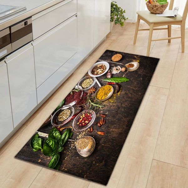 Carpets Spices Pattern Living Room Rug Flannel Kitchen Carpet Doormats Non-slip Entrance Door Mat Hallway Rugs For Bedroom Bathroom
Carpets Spices Pattern Living Room Rug Flannel Kitchen Carpet Doormats Non-slip Entrance Door Mat Hallway Rugs For Bedroom Bathroom