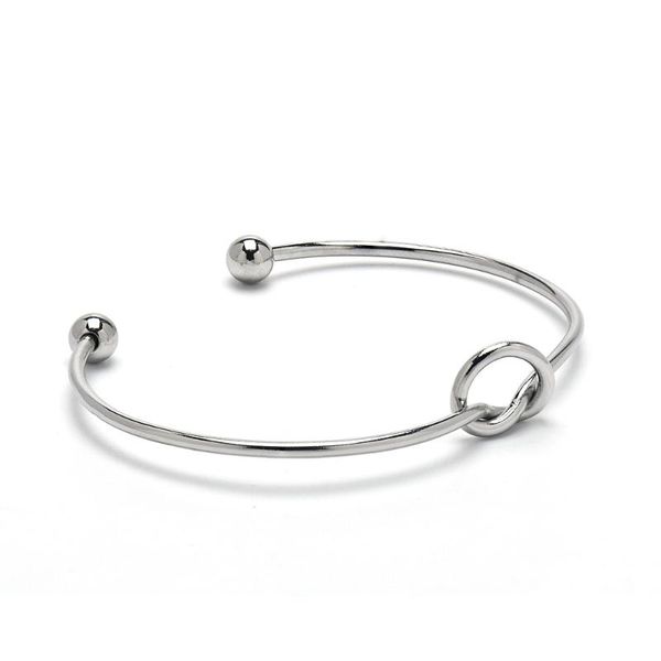 bangle silver plated bracelet, fashion simple open bangles two bead cuff jewelry for women, Black
bangle silver plated bracelet, fashion simple open bangles two bead cuff jewelry for women, Black