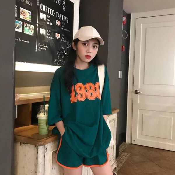 two piece dress the summer leisure sports suits female han edition middle school students to western style fashion wide-legged pants two-pie, White
two piece dress the summer leisure sports suits female han edition middle school students to western style fashion wide-legged pants two-pie, White