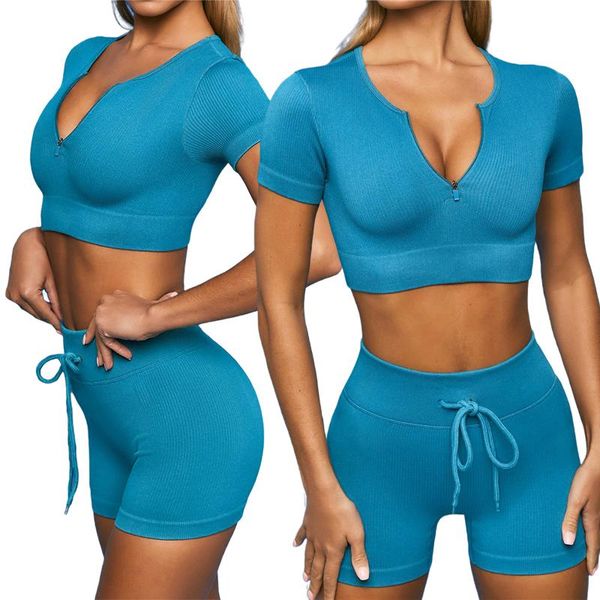 yoga outfit zipper gym set women feamle seamless 2 two piece crop bra shorts sportsuit workout sport wear drawstring clothes
yoga outfit zipper gym set women feamle seamless 2 two piece crop bra shorts sportsuit workout sport wear drawstring clothes