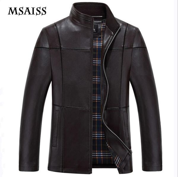 men's fur & faux msaiss 2021 leather jackets man short sheepskin jacket middle-aged black coat s-4xl
men's fur & faux msaiss 2021 leather jackets man short sheepskin jacket middle-aged black coat s-4xl