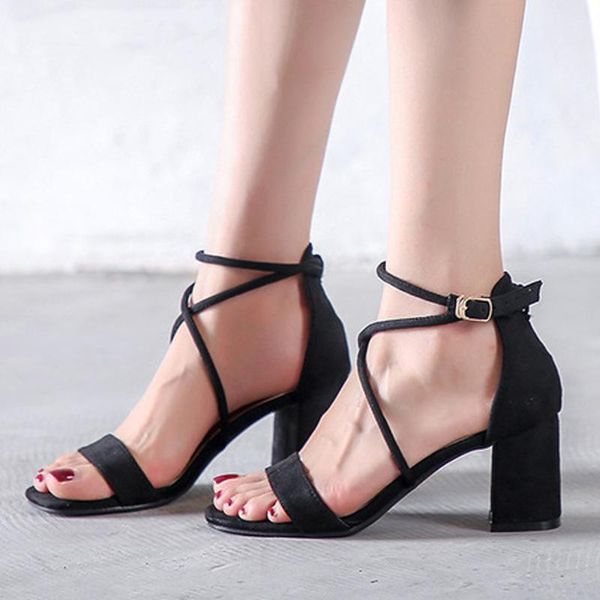 dress shoes gladiator women sandals square heel black cross-strap high heels pumps fashion summer party ladies e599
dress shoes gladiator women sandals square heel black cross-strap high heels pumps fashion summer party ladies e599