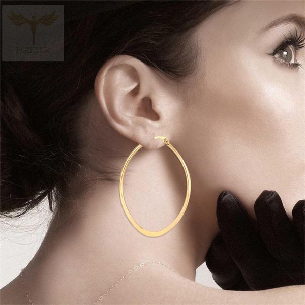 hoop & huggie 2021 women's gold color big circle round earrings 20mm-70mm choose geometric pendant minimalist jewelry, Golden;silver
hoop & huggie 2021 women's gold color big circle round earrings 20mm-70mm choose geometric pendant minimalist jewelry, Golden;silver