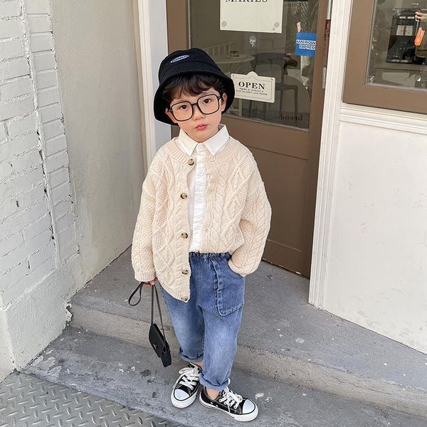 loose solid spring autumn boys sweater jacket coat kids knitting overcoat outwear teenager children clothes pullover, Blue
loose solid spring autumn boys sweater jacket coat kids knitting overcoat outwear teenager children clothes pullover, Blue