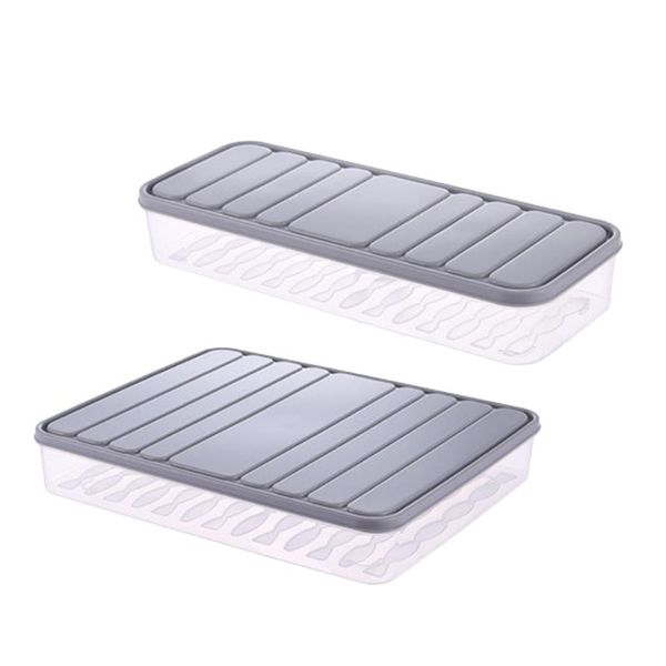 storage bottles & jars 2pcs plastic refrigerator crispers with lid sealed dumpling box food container for kitchen home
storage bottles & jars 2pcs plastic refrigerator crispers with lid sealed dumpling box food container for kitchen home