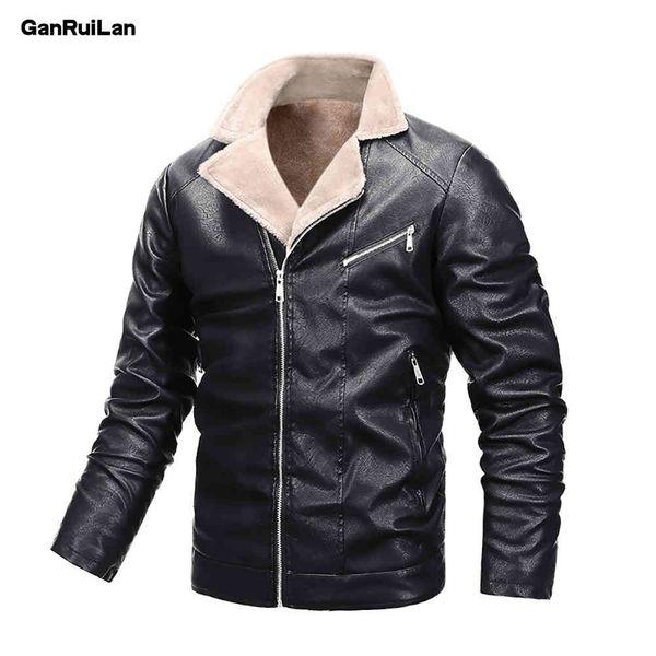 fashion men's pu jackets male slim fit motorcycle leather jacket outwear male warm bomber military outdoor coat 210518, Black
fashion men's pu jackets male slim fit motorcycle leather jacket outwear male warm bomber military outdoor coat 210518, Black