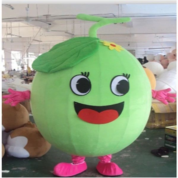 green melon mascot costumes halloween fancy party dress cartoon character carnival xmas easter advertising birthday party costume outfit, Red;yellow
green melon mascot costumes halloween fancy party dress cartoon character carnival xmas easter advertising birthday party costume outfit, Red;yellow