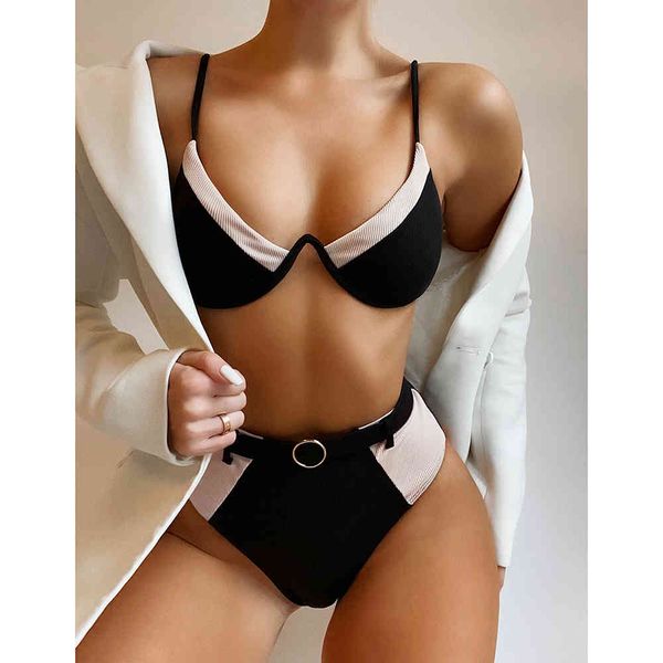 2021 push up bikini high waisted bikini set swimsuit women swimwear female bathing suit swimming suits belted biquini beach, White;black
2021 push up bikini high waisted bikini set swimsuit women swimwear female bathing suit swimming suits belted biquini beach, White;black