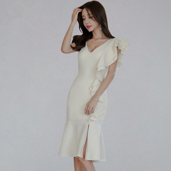 casual dresses summer ruffles mermaid bodycon dress women solid color elegant tank ol special occasion fitted vestidos 1mpy, Black;gray
casual dresses summer ruffles mermaid bodycon dress women solid color elegant tank ol special occasion fitted vestidos 1mpy, Black;gray