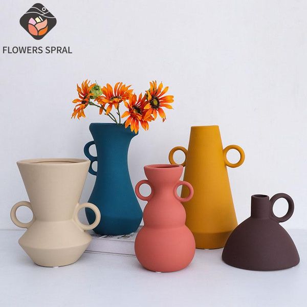 vases ceramic vase decoration ornament morandi color modern home crafts creative flower arrangement dried
vases ceramic vase decoration ornament morandi color modern home crafts creative flower arrangement dried