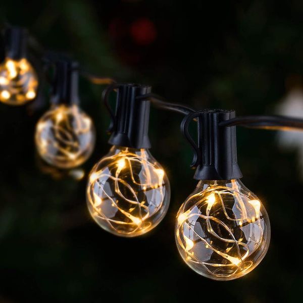 christmas patio g40 led string light 7.5m 25 pcs vintage bulb waterproof outdoor holiday party garden garland wedding decoration strings
christmas patio g40 led string light 7.5m 25 pcs vintage bulb waterproof outdoor holiday party garden garland wedding decoration strings