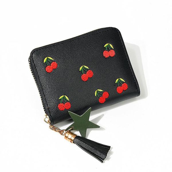 wallets 2021 lady women's purse clutch wallet embroidered short small bag card holder ladies zipper, Red;black
wallets 2021 lady women's purse clutch wallet embroidered short small bag card holder ladies zipper, Red;black