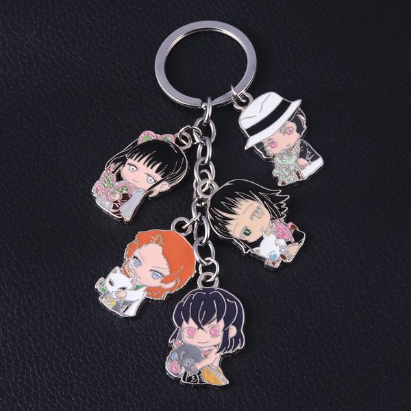 Demon Slayer Kimetsu no Yaiba Tsuyuri Kanao Hashibira Inosuke Sabito Makomo Kibutsuji Muzan Cute Enamel Alloy Keychain Key Chain
Demon Slayer Kimetsu no Yaiba Tsuyuri Kanao Hashibira Inosuke Sabito Makomo Kibutsuji Muzan Cute Enamel Alloy Keychain Key Chain
