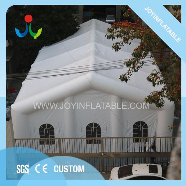 tents and shelters customized waterproof large white party event pvc inflatable tent with led light
