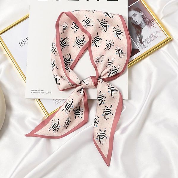 scarves cute animals printed lady silk skinny neck head band wraps foulard long ribbon neckerchief women accessories tie shawls, Blue;gray
scarves cute animals printed lady silk skinny neck head band wraps foulard long ribbon neckerchief women accessories tie shawls, Blue;gray