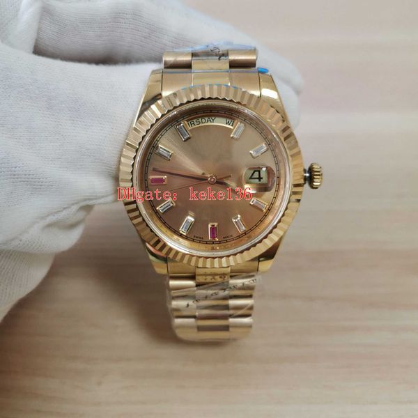 excellent quality men watches stainless yellow gold 40mm 36mm 228238 diamond 2813 movement mechanical automatic mens watch wristwatches, Slivery;brown
excellent quality men watches stainless yellow gold 40mm 36mm 228238 diamond 2813 movement mechanical automatic mens watch wristwatches, Slivery;brown