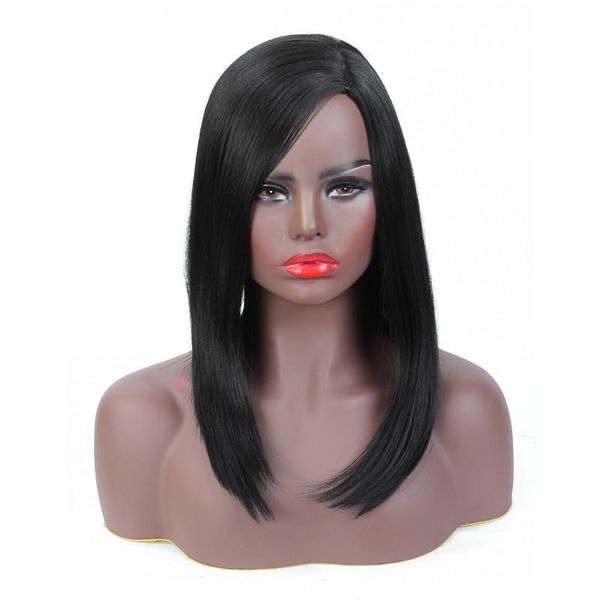 16 inch medium length hair bob wig heat resistant hairstyle cosplay wigs straight black with bangs for women
16 inch medium length hair bob wig heat resistant hairstyle cosplay wigs straight black with bangs for women