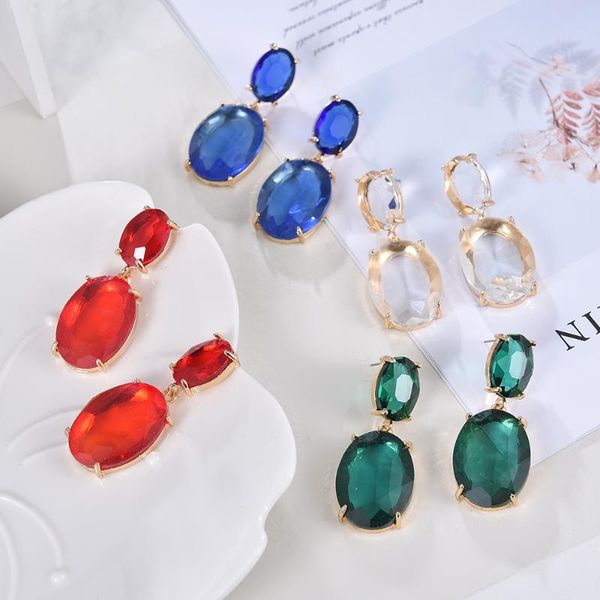 ztech big oval glass pendant earrings for women 4 color fashion jewelry pendiente female accessories dangle & chandelier, Silver
ztech big oval glass pendant earrings for women 4 color fashion jewelry pendiente female accessories dangle & chandelier, Silver