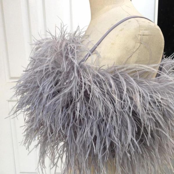 women's blouses & shirts trend sliver feather women with straps short mini party wear feathers custom made any color real imag, White
women's blouses & shirts trend sliver feather women with straps short mini party wear feathers custom made any color real imag, White