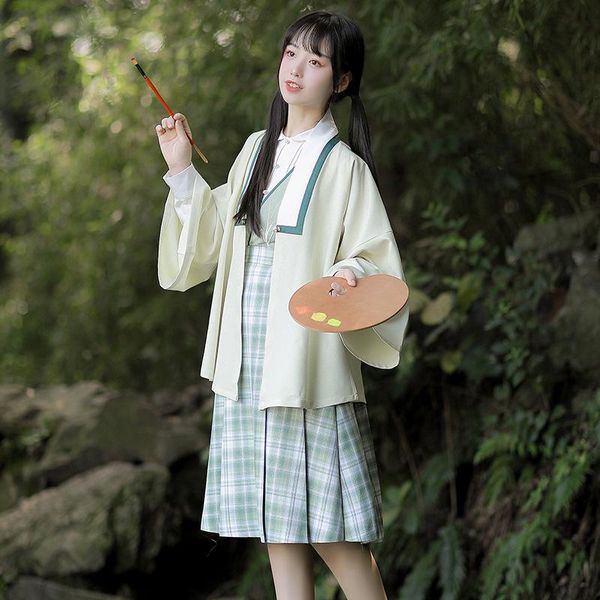 ethnic clothing japanese kimono yukata for women kawaii girls sets college floral printi soft loose cardigan jk skirt suits elegant, Red
ethnic clothing japanese kimono yukata for women kawaii girls sets college floral printi soft loose cardigan jk skirt suits elegant, Red