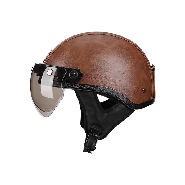 motorcycle helmets jyt retro pu leather helmet removable visor scotter motorbik open face cascos moto casque capacete da motocicleta
motorcycle helmets jyt retro pu leather helmet removable visor scotter motorbik open face cascos moto casque capacete da motocicleta