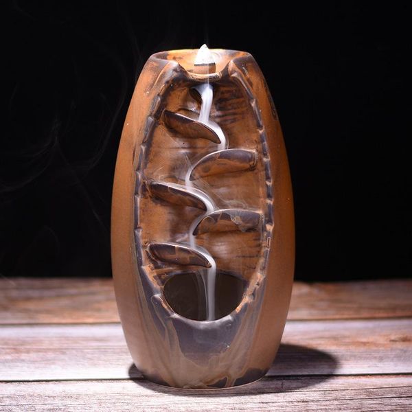 sachet bags ceramic reflux incense burner mountain water creative ornaments flow cloud furnace
sachet bags ceramic reflux incense burner mountain water creative ornaments flow cloud furnace