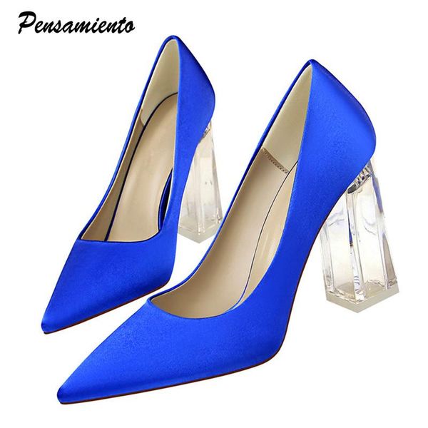 women pumps plus size 34-43 office lady shoes crystal clear chunky high heels fashion shallow spring autumn woman dress, Black
women pumps plus size 34-43 office lady shoes crystal clear chunky high heels fashion shallow spring autumn woman dress, Black