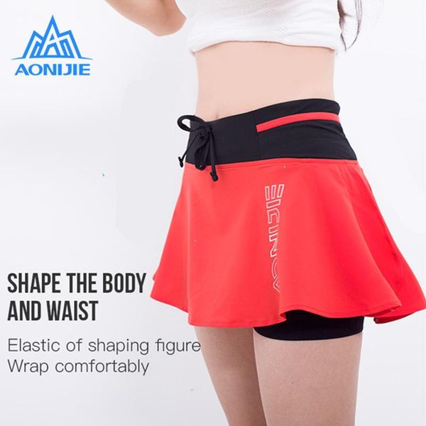 running shorts aonijie women female quick dry sports skirt pantskirt with lining invisible pocket for tennis badminton gym f5104, Black;blue
running shorts aonijie women female quick dry sports skirt pantskirt with lining invisible pocket for tennis badminton gym f5104, Black;blue