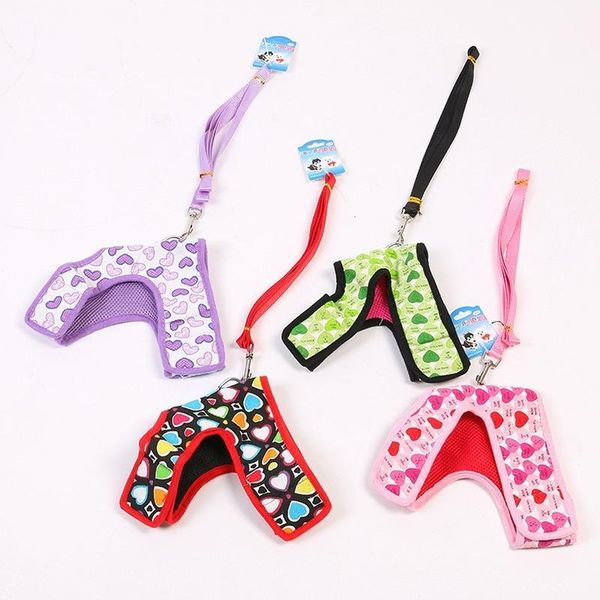 dog collars & leashes pet supplies leash set harness with vest nylon heart-shaped chest strap suitable for large medium small dogs
dog collars & leashes pet supplies leash set harness with vest nylon heart-shaped chest strap suitable for large medium small dogs