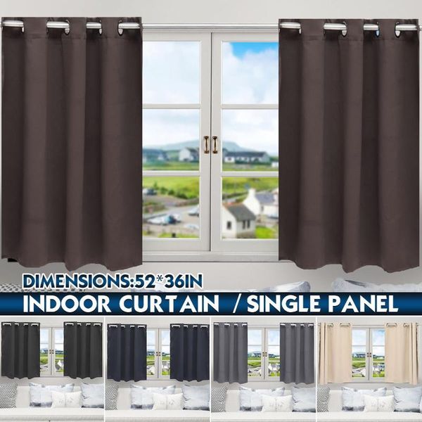 curtain & drapes 52x36 inch indoor blackout 1 panel bedroom living room window grommets drape short home decor shade cloth
curtain & drapes 52x36 inch indoor blackout 1 panel bedroom living room window grommets drape short home decor shade cloth